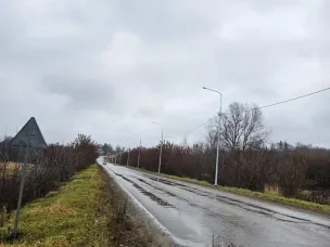 Завершены работы по освещению подъездной дороги к речному порту в Лыскове